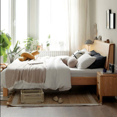 Mori Home - Seattle Oakwood 實木床架