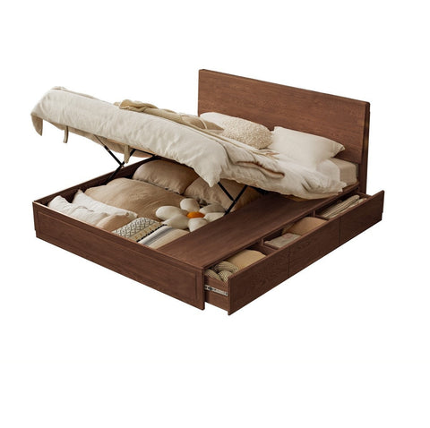 Mori Home - Rhine 簡約抽屜實木油壓床架 Mori Home - Rhine 簡約抽屜實木油壓床架