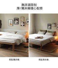 Mori Home - Simple 橡木實木床架(可訂造)
