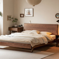 Mori Home - Walnut 懸浮床