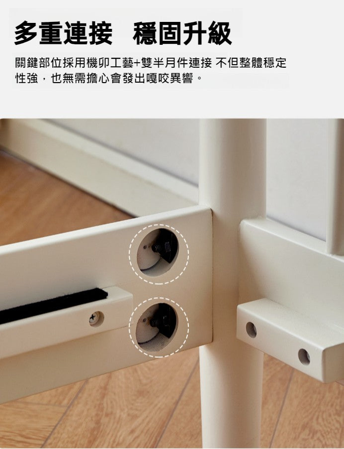 Mori Home - White Lily 實木床架