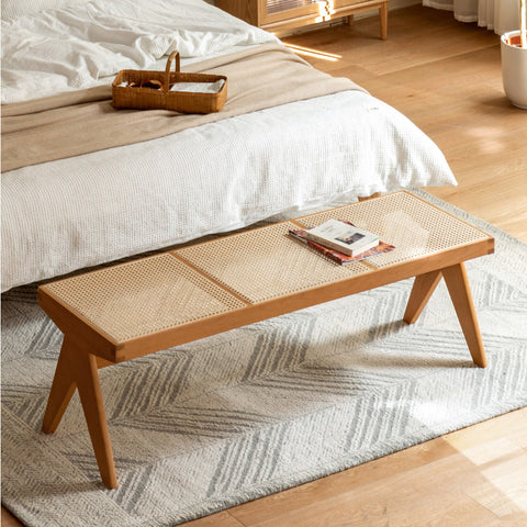 Mori Home - Chandigarh 藤編長椅 Mori Home - Chandigarh 藤編長椅