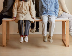 Mori Home - Hvit Stein 實木岩板餐桌