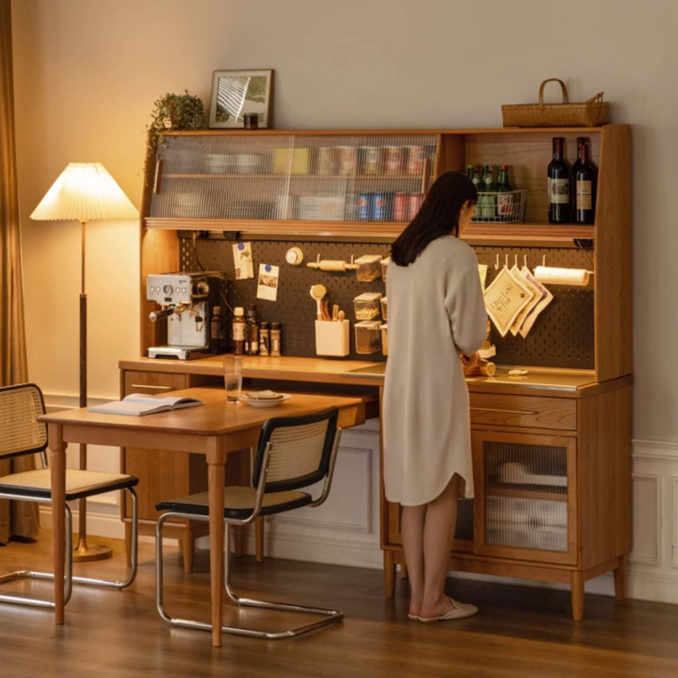 Mori Home - Kirsuber 實木組合餐邊櫃