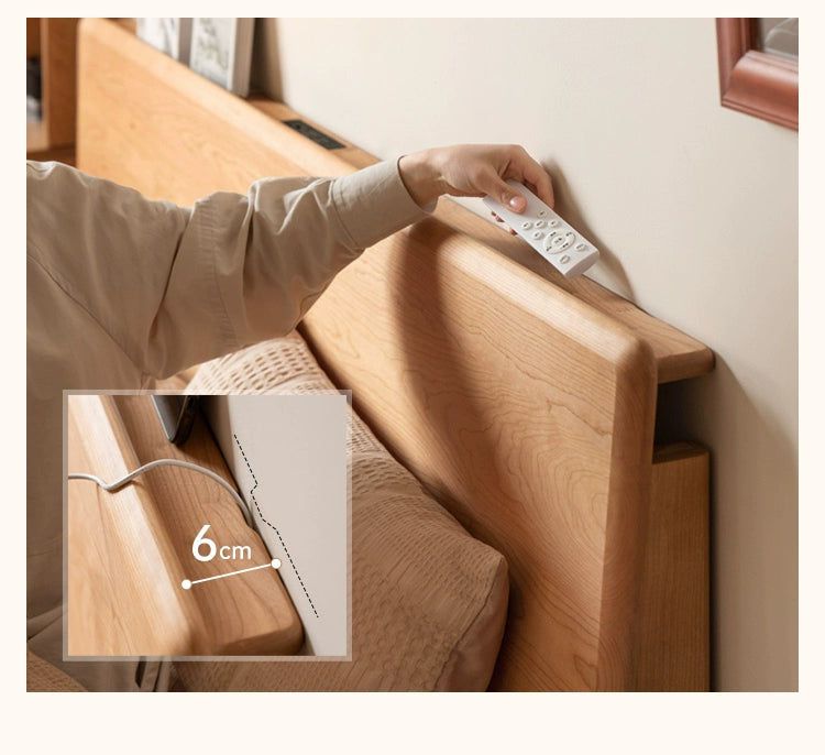 Mori Home - Hval 櫻桃木懸浮床