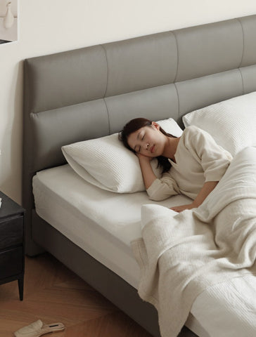 Mori Home - Morden 真皮軟包實木床架 Mori Home - Morden 真皮軟包實木床架