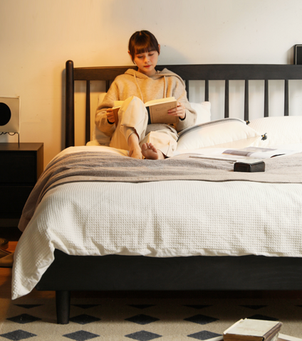 Mori Home - Smoky Dark Oakwood 實木床架 Mori Home - Smoky Dark Oakwood 實木床架