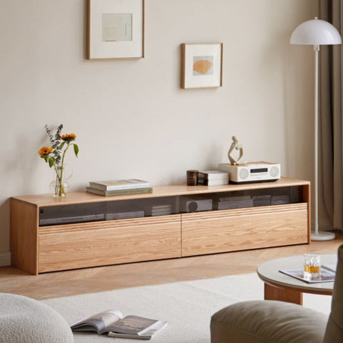 Mori Home - Maxi 座地實木電視櫃(內置LED燈) Mori Home - Maxi 座地實木電視櫃(內置LED燈)