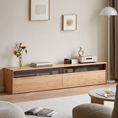 Mori Home - Maxi 座地實木電視櫃(內置LED燈)