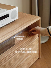 Mori Home - Maxi 座地實木電視櫃(內置LED燈)