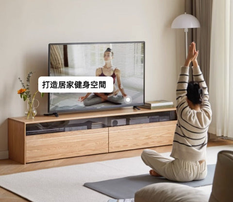 Mori Home - Maxi 座地實木電視櫃(內置LED燈) Mori Home - Maxi 座地實木電視櫃(內置LED燈)