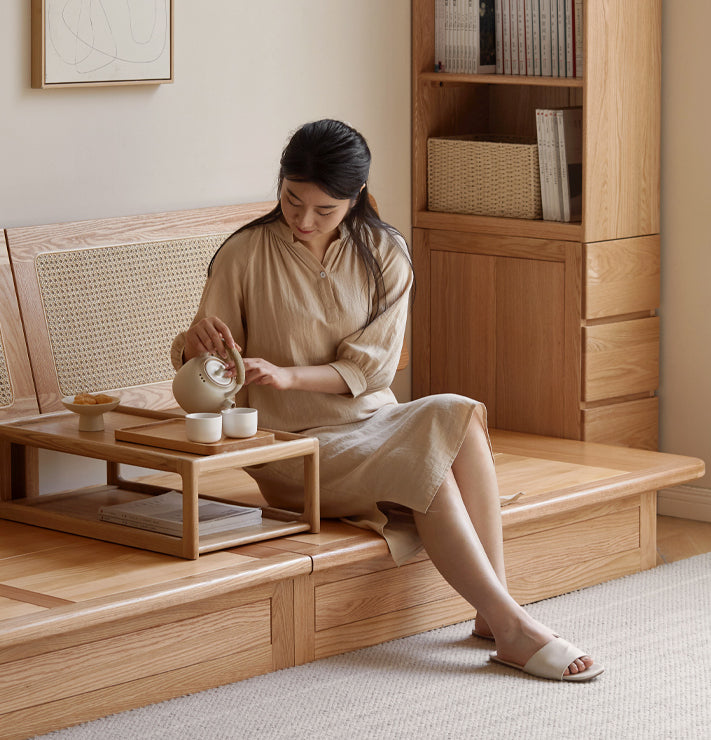 Mori Home - Zen橡木儲物梳化