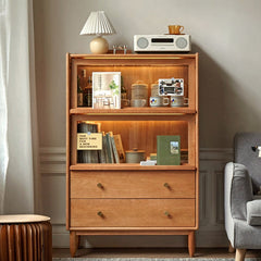 Mori Home - Cherry Rain 實木LED燈餐邊櫃