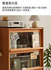 Mori Home - Cherry Rain 實木LED燈餐邊櫃