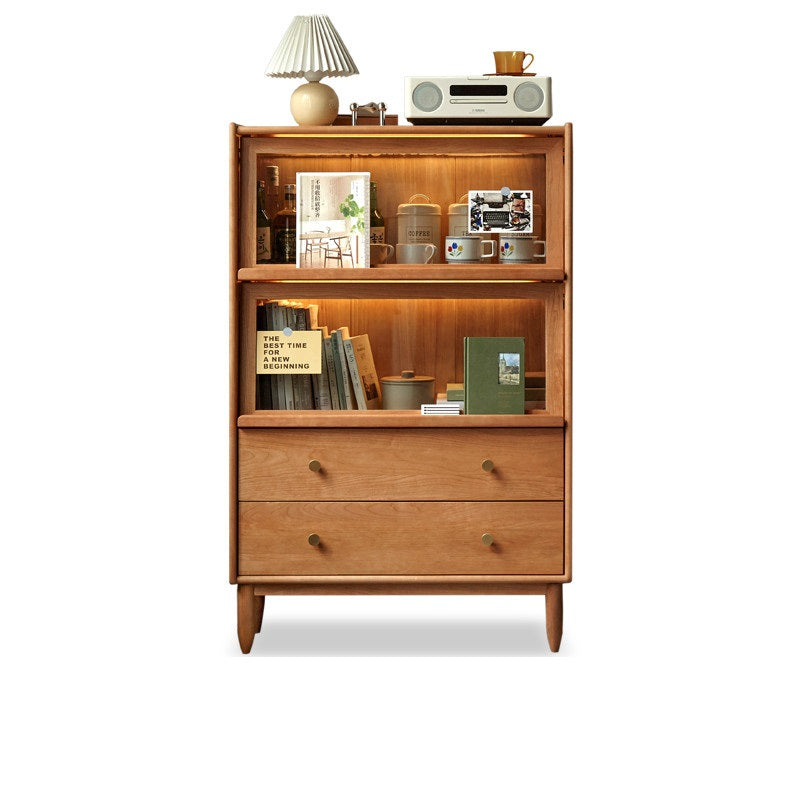 Mori Home - Cherry Rain 實木LED燈餐邊櫃