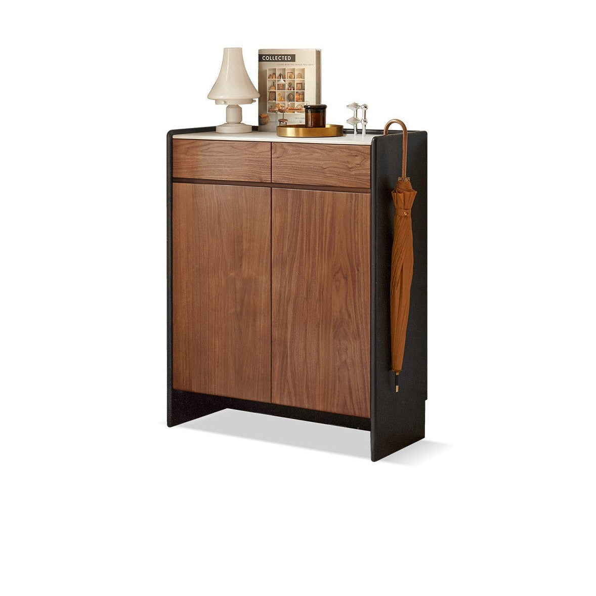 Mori Home - Walnut 岩板鞋櫃