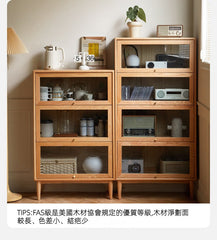 Mori Home - Rotterdam 實木儲物櫃書櫃