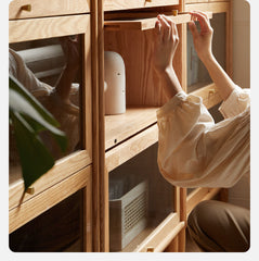 Mori Home - Rotterdam 實木儲物櫃書櫃