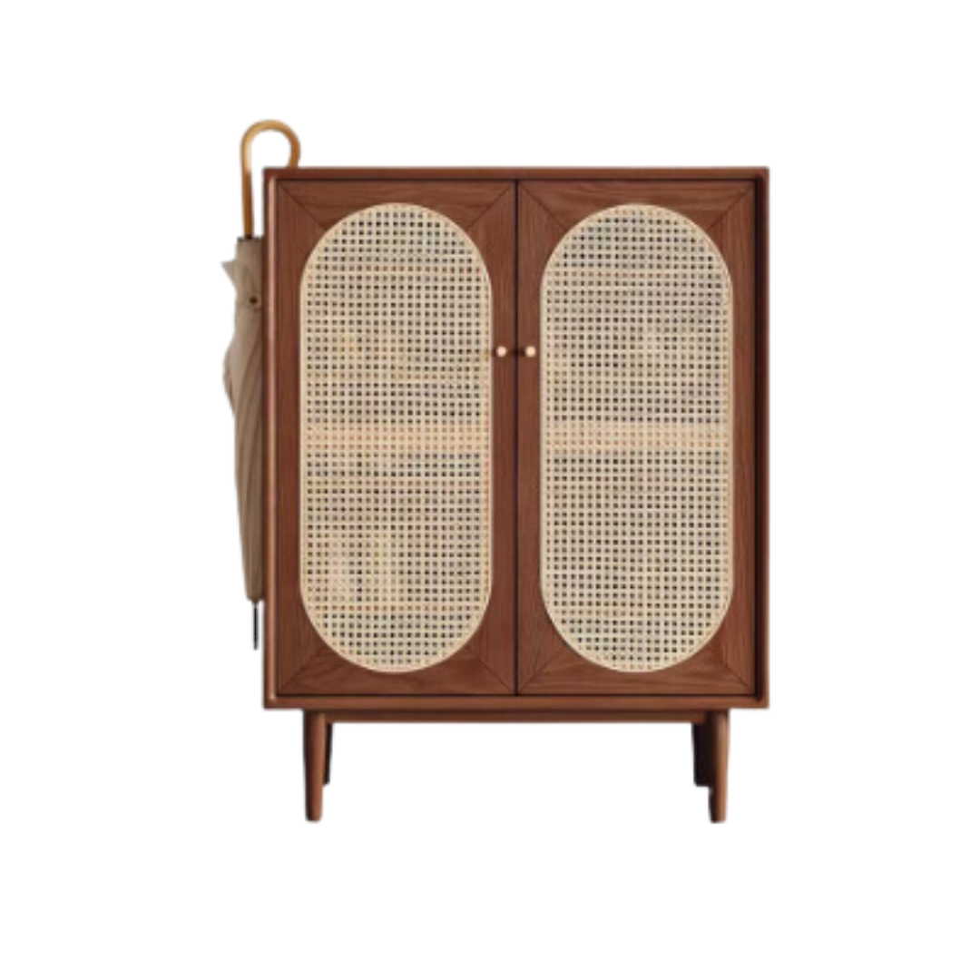 Mori Home - Smoky Dark Rattan 鞋櫃