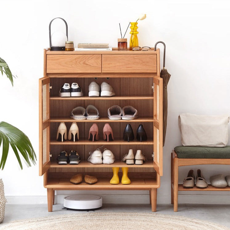 Mori Home - Cherry 實木鞋櫃