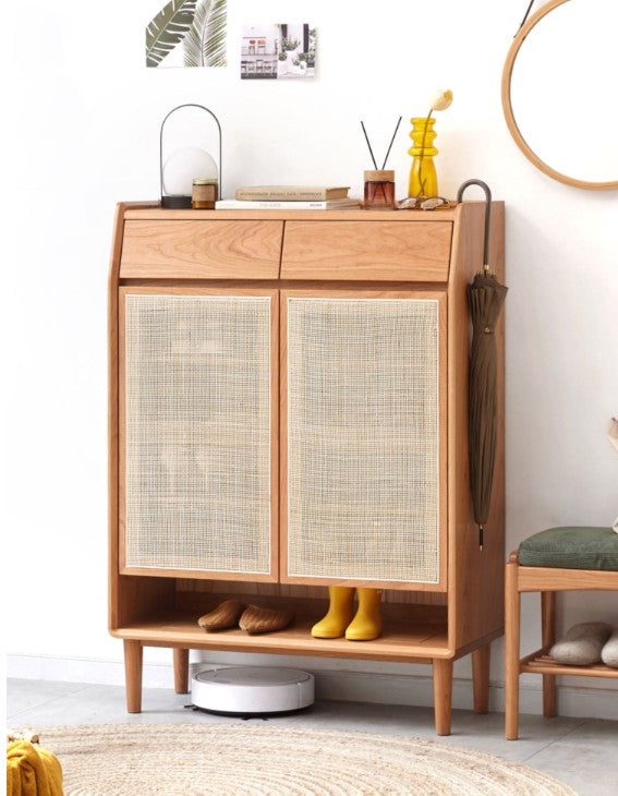 Mori Home - Cherry 實木鞋櫃