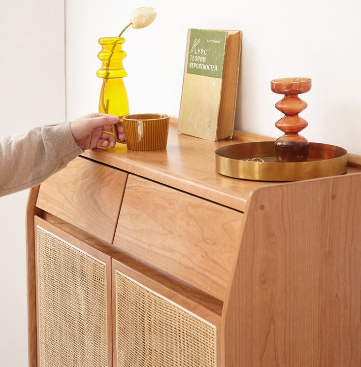 Mori Home - Cherry 實木鞋櫃