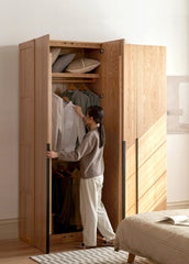 Mori Home - Victor 橡木實木組合衣櫃