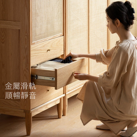 Mori Home - Rattan 實木組合衣櫃 Mori Home - Rattan 實木組合衣櫃