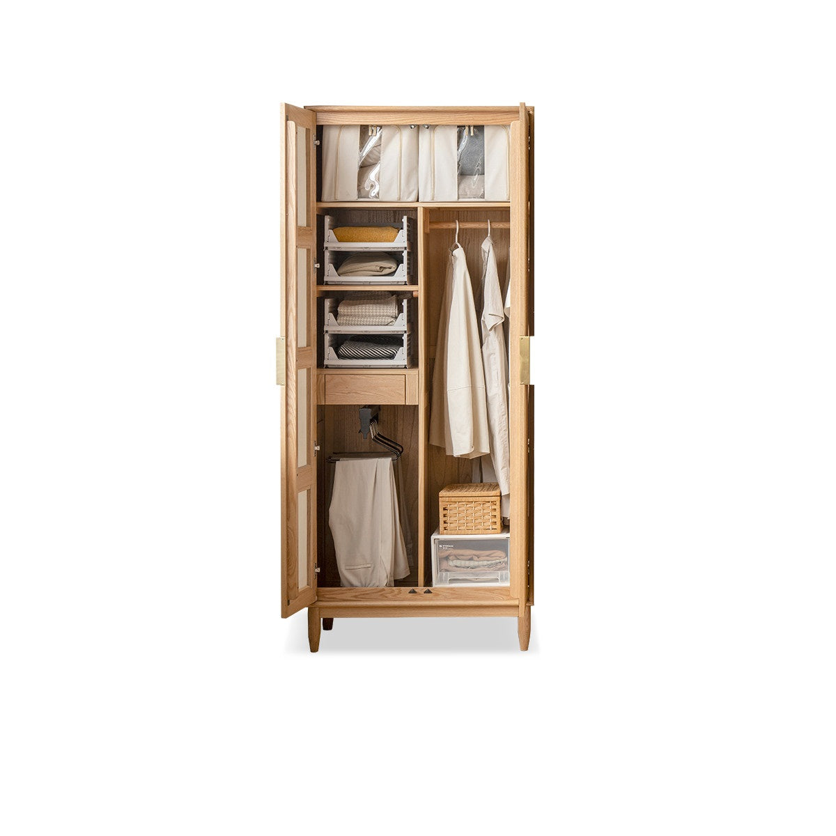 Mori Home - Rattan 實木組合衣櫃