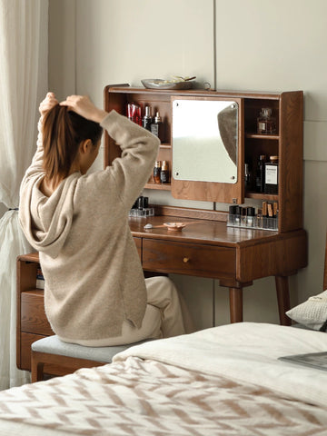 Mori Home - Barry 胡桃色梳妝台 Mori Home - Barry 胡桃色梳妝台