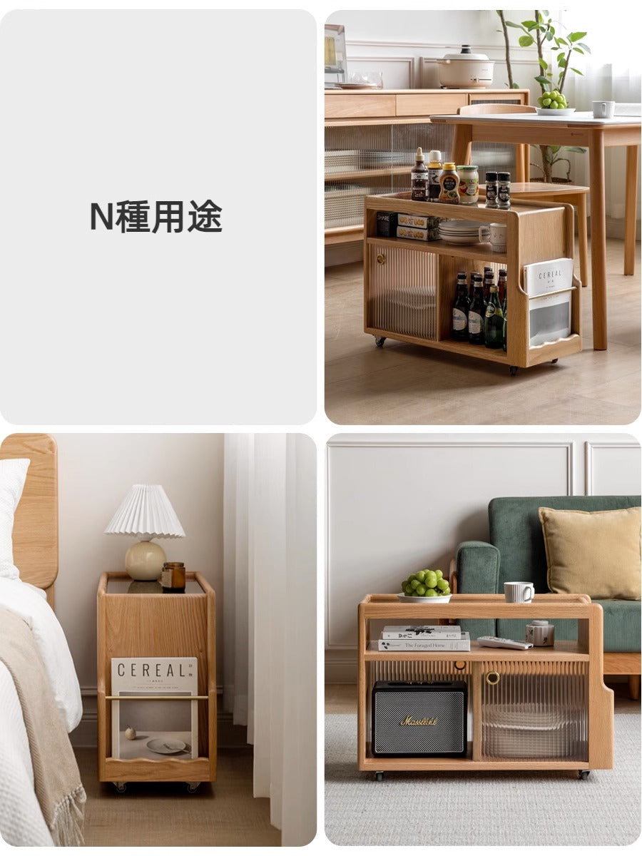 Mori Home - Bussen 玻璃移動茶几