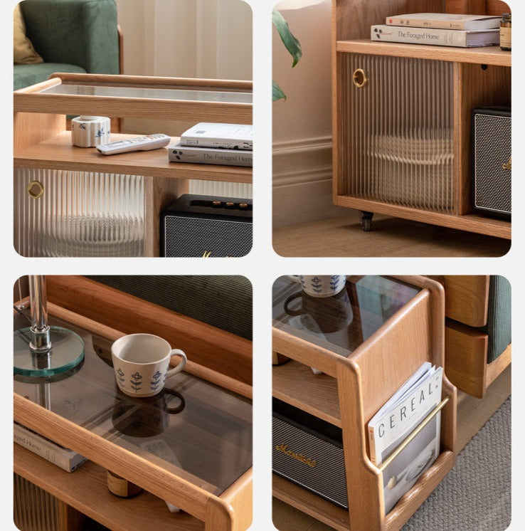 Mori Home - Bussen 玻璃移動茶几