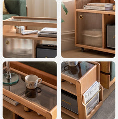 Mori Home - Bussen 玻璃移動茶几