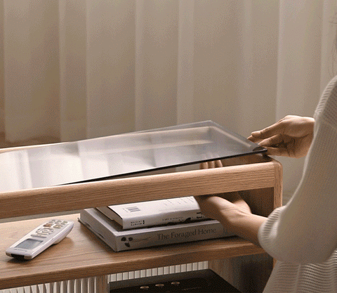 Mori Home - Bussen 玻璃移動茶几 Mori Home - Bussen 玻璃移動茶几