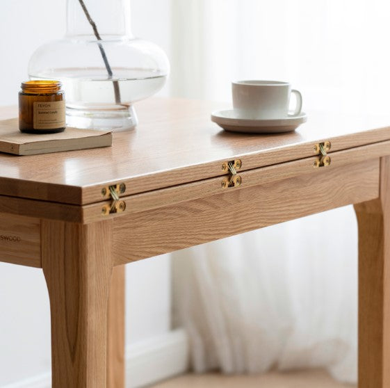 Mori Home - OAC 實木摺疊餐桌(改新圖)