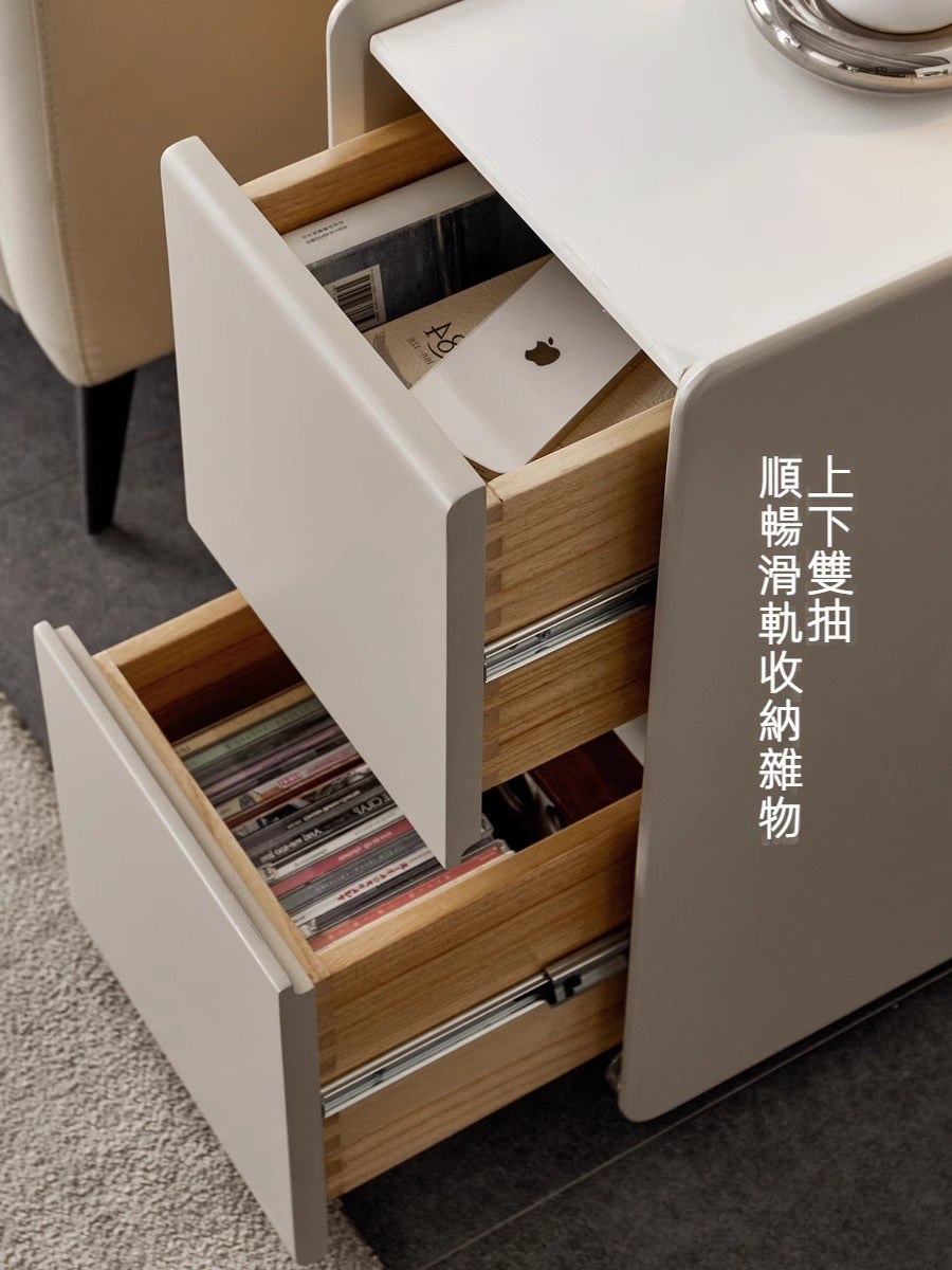 Mori Home - Tino 岩板可移動茶几