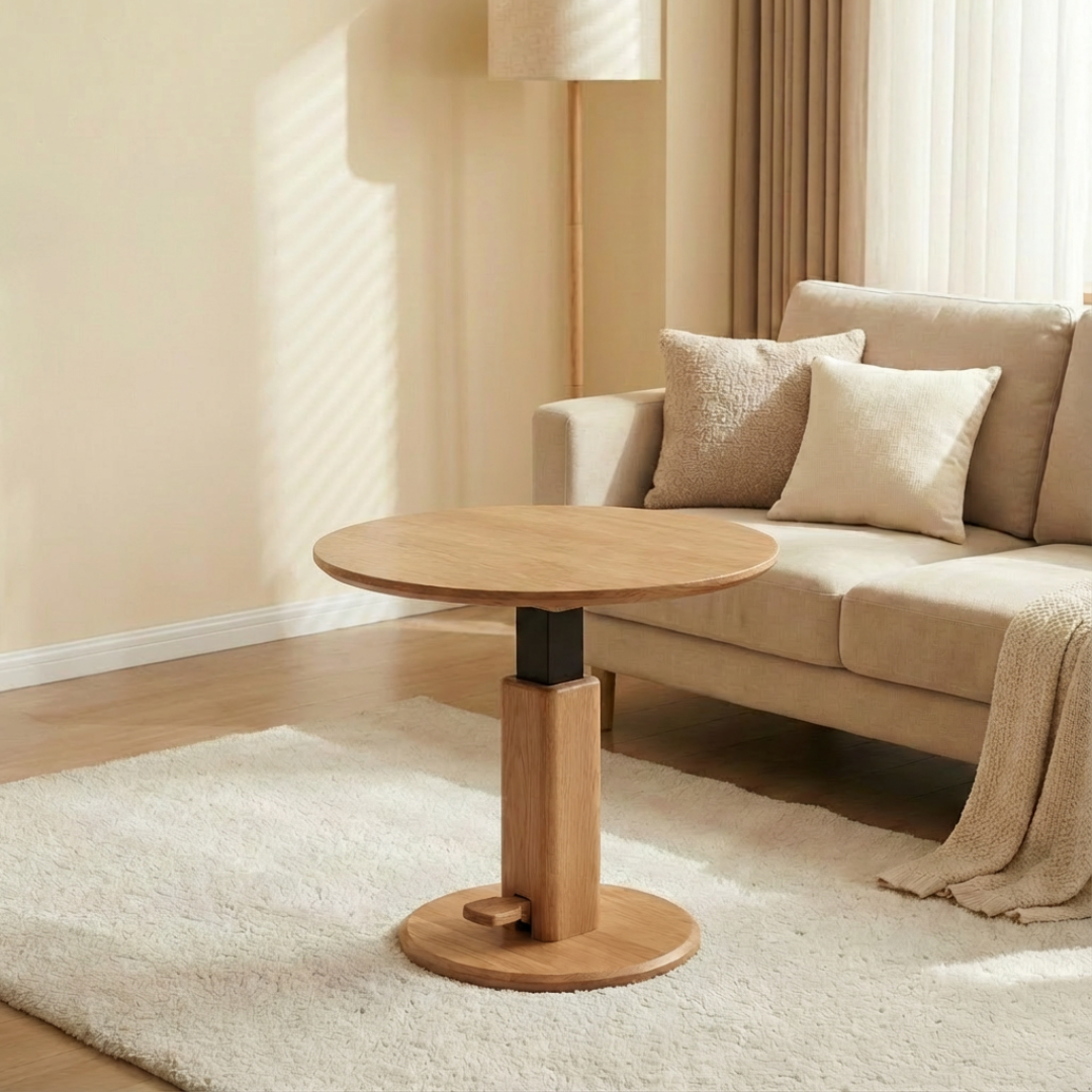 Circle 升降圓茶几 - mori home