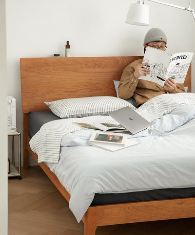 Mori Home - Utopia 樱桃木實木床架