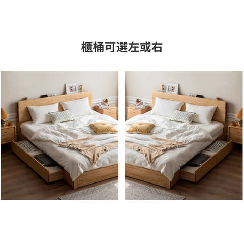 Dora LED燈連櫃桶油壓床