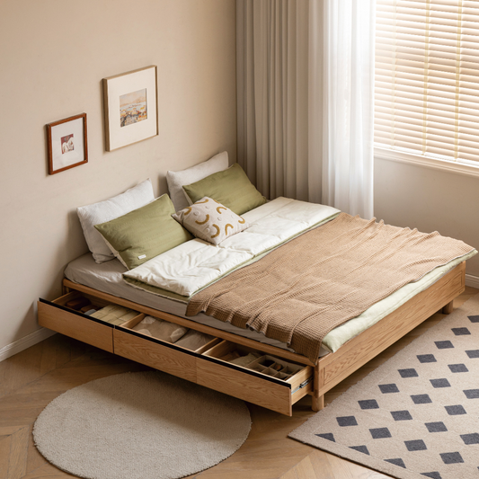 Embrace 實木床架-mori home