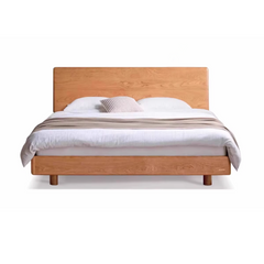 <tc>Hval Cherrywood Floating Bed</tc>