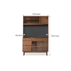 Oscar 黑胡桃木餐邊櫃