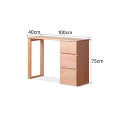 Fritid solid wood desk