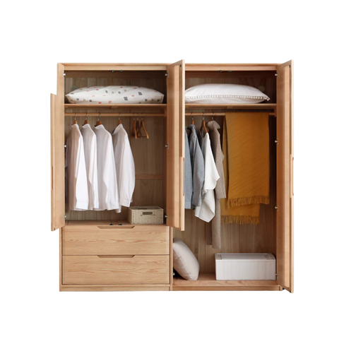 Barry 白蠟木組合衣櫃