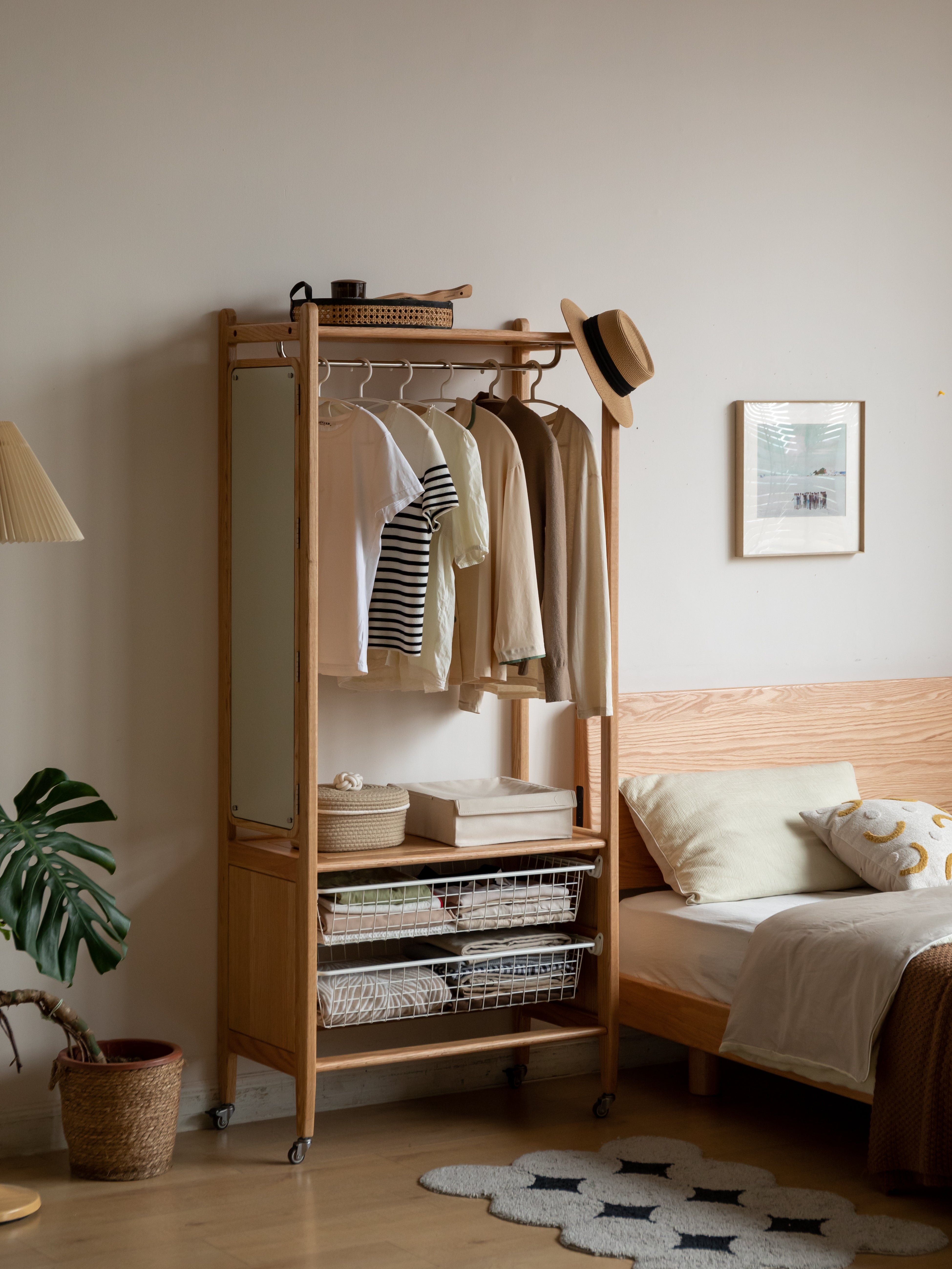 Yale 掛衣架連鏡 - mori home