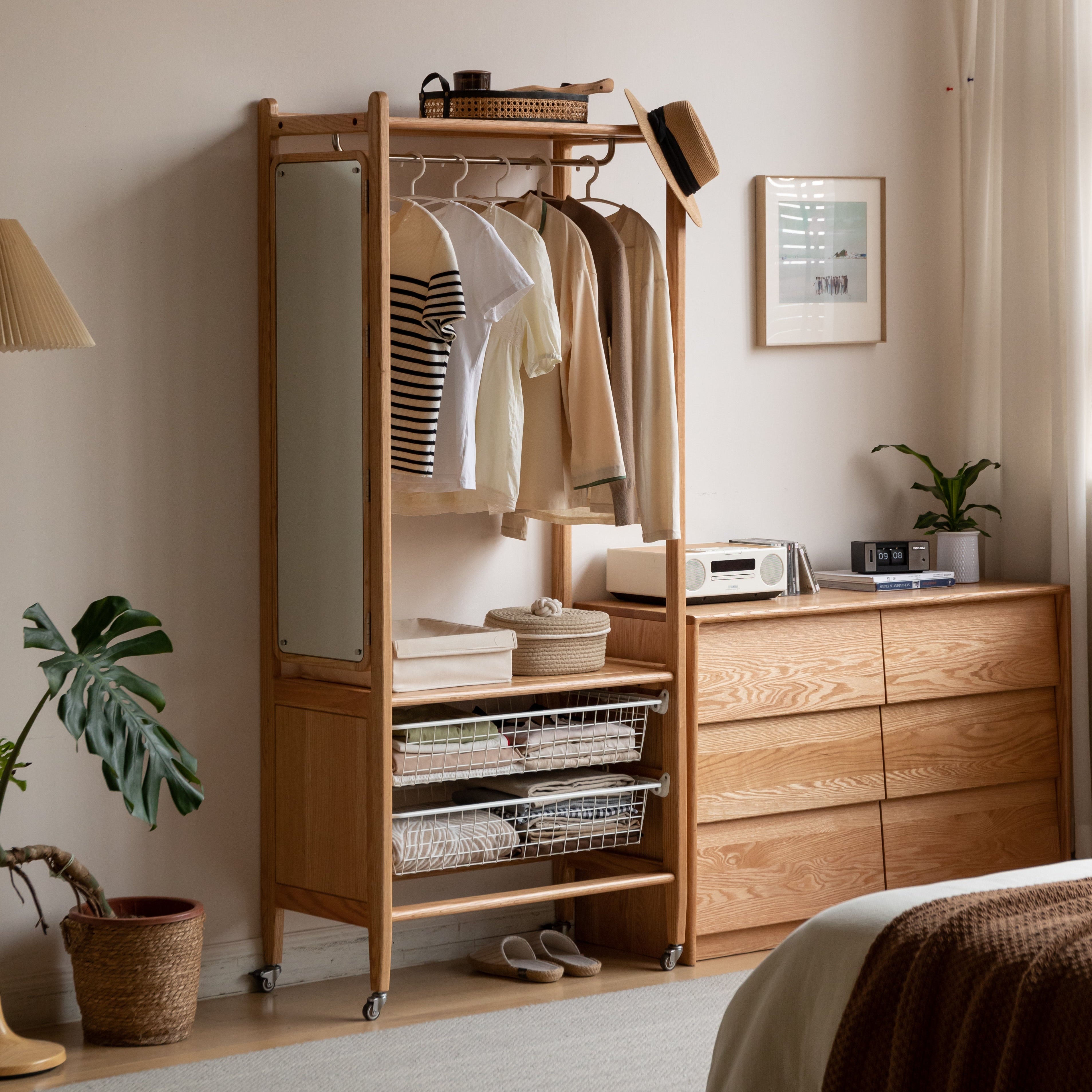 Yale 掛衣架連鏡 - mori home