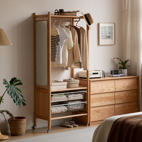 Yale 掛衣架連鏡 - mori home