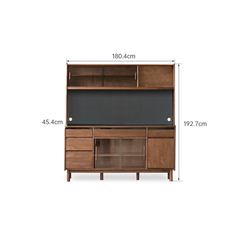 Oscar 黑胡桃木餐邊櫃