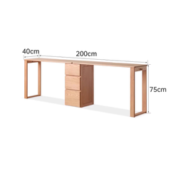 Fritid solid wood desk