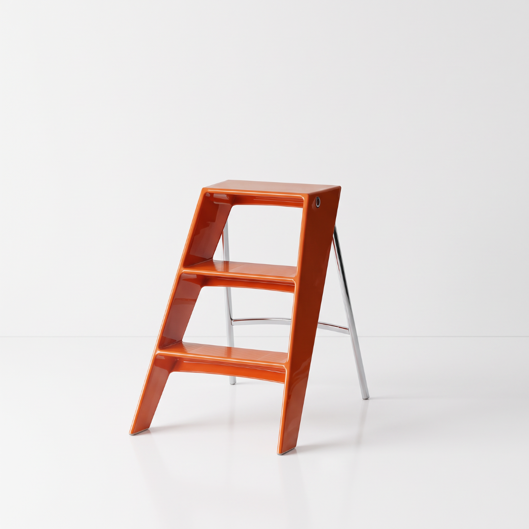 Crystal 梯凳橙色 - mori home